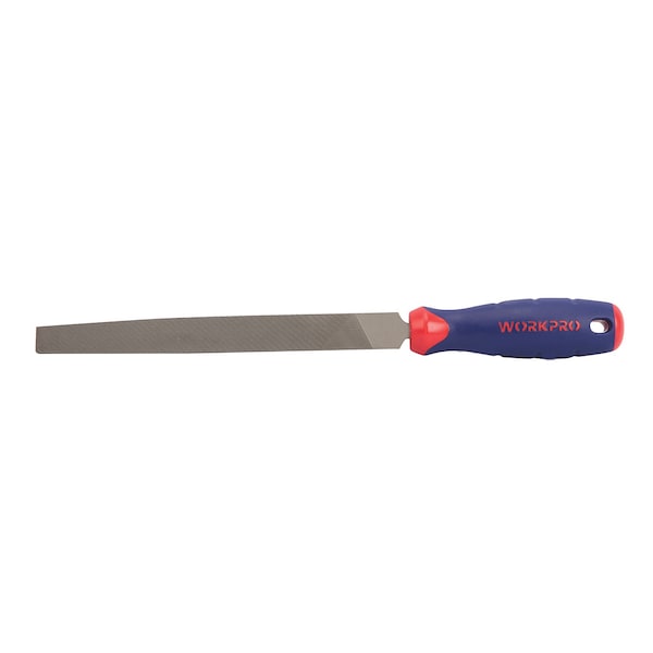 Prime-Line 8in Flat File - Durable Steel File to Sharpen Tools and Deburr, Comfortable Anti-Slip Grip W051001 - main